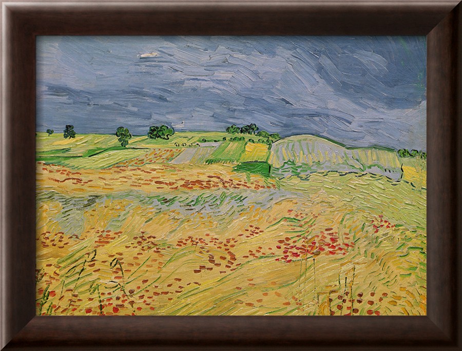 The Plain at Auvers - Vincent Van Gogh Paintings